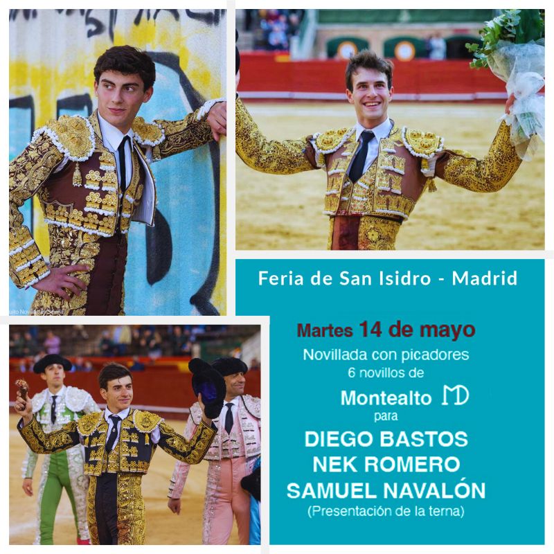 Corrida novillos 14 mayo 2024 - Feria de San Isidro 2024