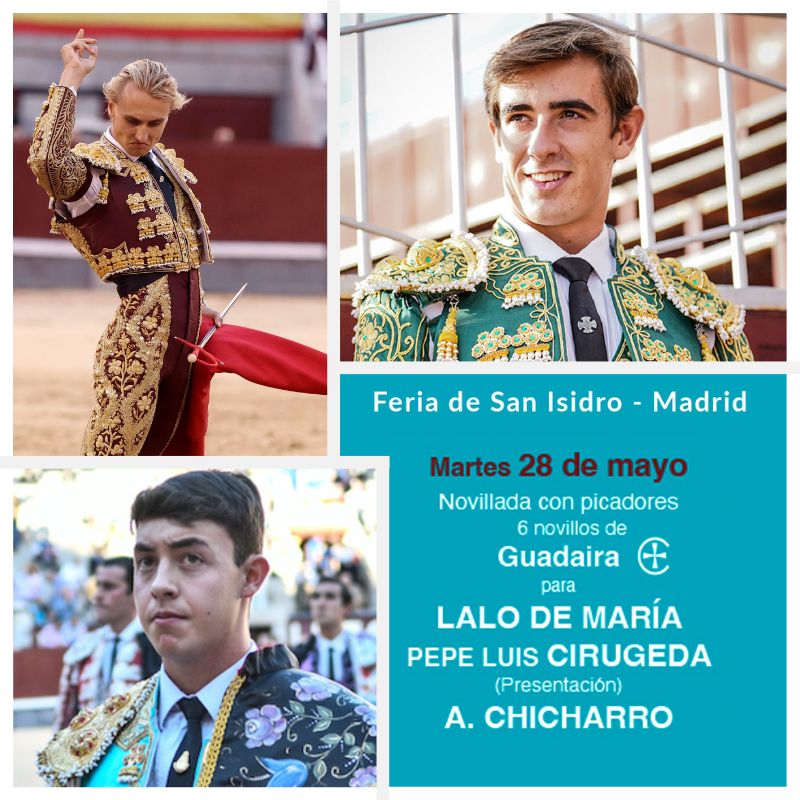 Corrida novillos 28 mayo 2024 - Feria de San Isidro 2024