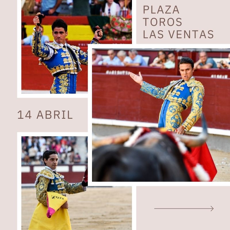 Corrida de novillos 14 abril 2024. Madrid