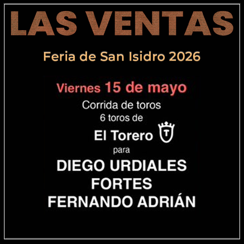 Plaza de toros de Las Ventas - 15 mayo 2026 - Feria de San Isidro