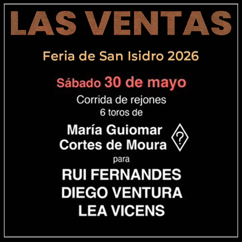 Plaza de toros de Las Ventas - 30 mayo 2026 - Feria de San Isidro
