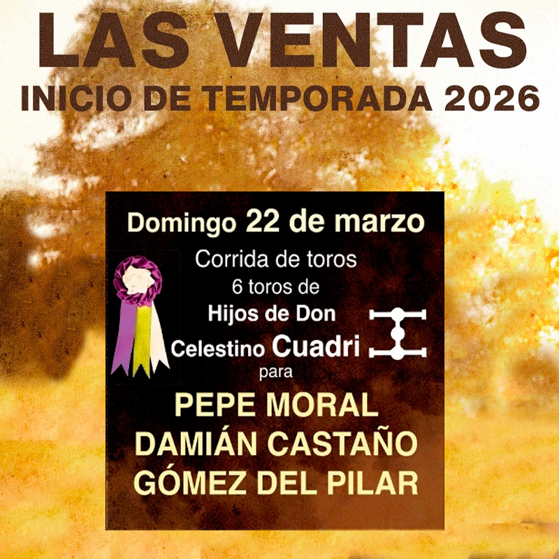 Plaza toros Las Ventas - 22 marzo 2026