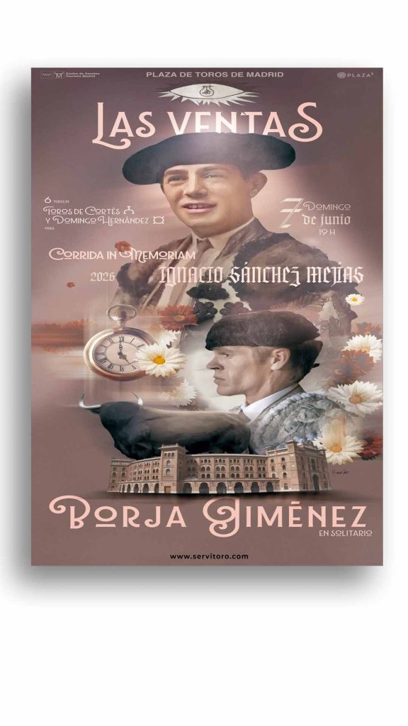 Cartel corrida 7 de junio en Madrid