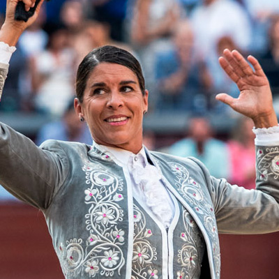 Rejoneador Lea Vicens