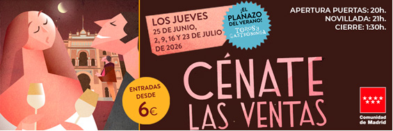 Cartel Cénate Las Ventas 2026