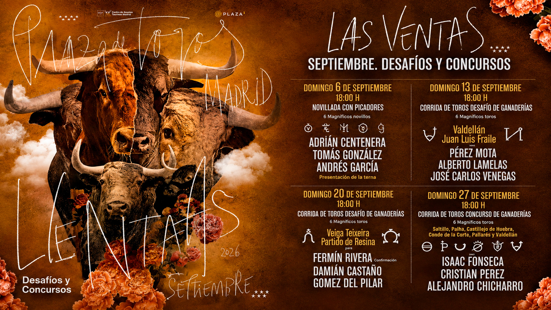Las Ventas en septiembre: El toro toma el mando
